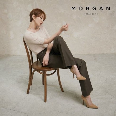 MORGAN 와이드 턱 팬츠 잇템