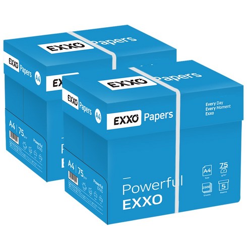 EXXO 큐트베어 A4 복사용지 75g 5000매 할인 방법