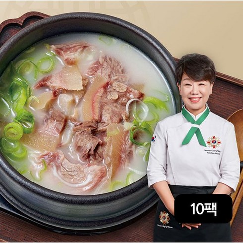 김선영 곤지암식 소머리곰탕 600gX10팩 할인 꿀팁