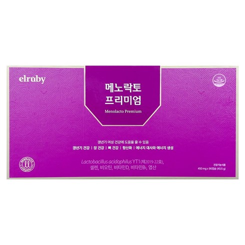 메노락토프리미엄 갱년기유산균 YT1 3개월분  선물로 딱!!
