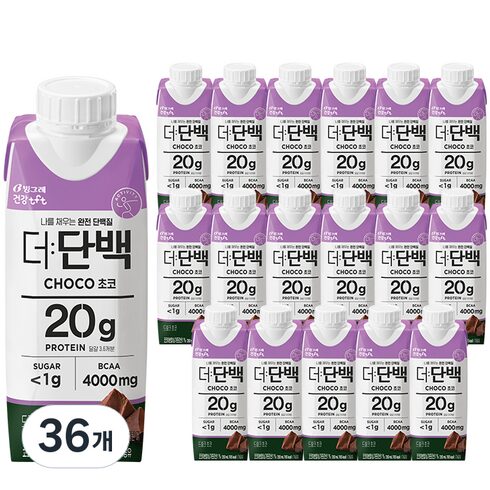 빙그레 더단백 프로틴음료 단백질 드링크 250ml 할인 꿀팁