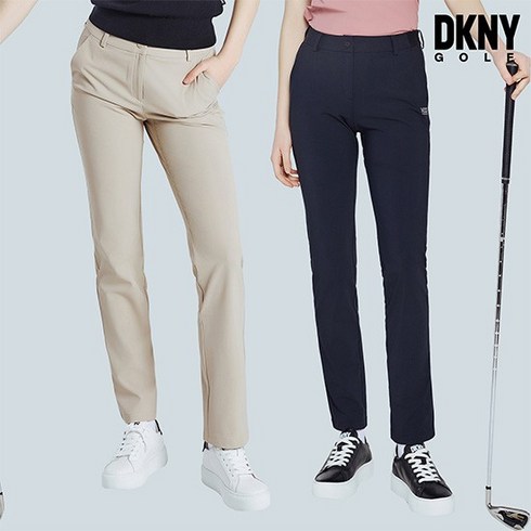 DKNY GOLF 24SS 여성 라운드 반팔 니트 2종쁘띠스카프1종 할인 꿀팁