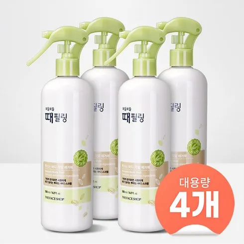 더페이스샵 보들보들 때필링 500ml 솔직 후기