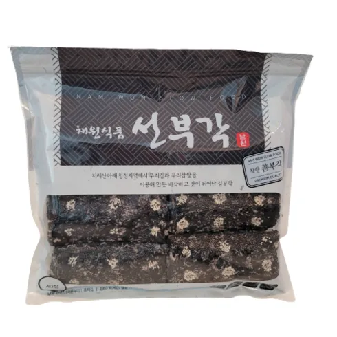 새청뜰 남원 수제 통찹쌀 김부각 50g 술안주 반찬 재구매율 TOP