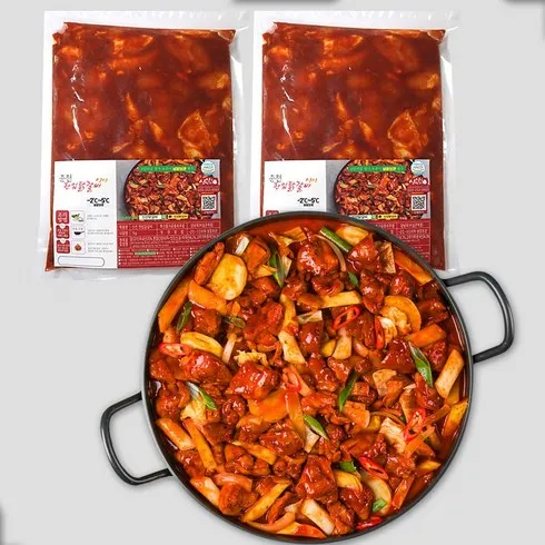 춘천 한입 신선 닭갈비 캠핑음식 찐 후기